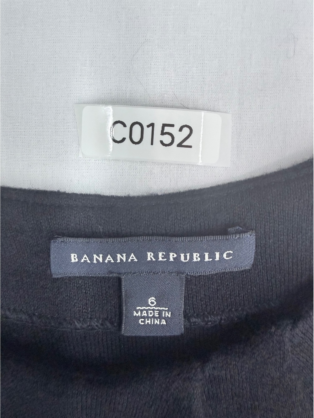 Banana Republic Black Sheath Dress Size 6, Knee-Length, Cap Sleeve